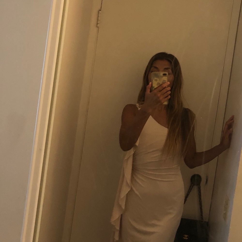 BCBG one Shouldered dress Size XS